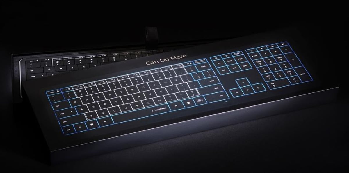 CLVX 1, Keyboard Nirkabel Baru dengan Teknologi Touchpad Terintegrasi